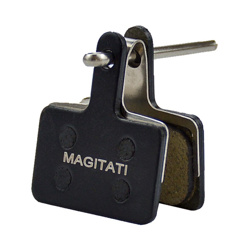 MAGITATI 4 Pairs Resin Bike Bicycle Disc Brake Pads for TRP Tektro Shimano Deore Br-M575 M525 M515 T615 T675 M505 M495 M486 M485 M475 M465 M447 M446 M445 M416 M415 M395 M375 M315 M355 C601 C501 â€¦ - Image 3